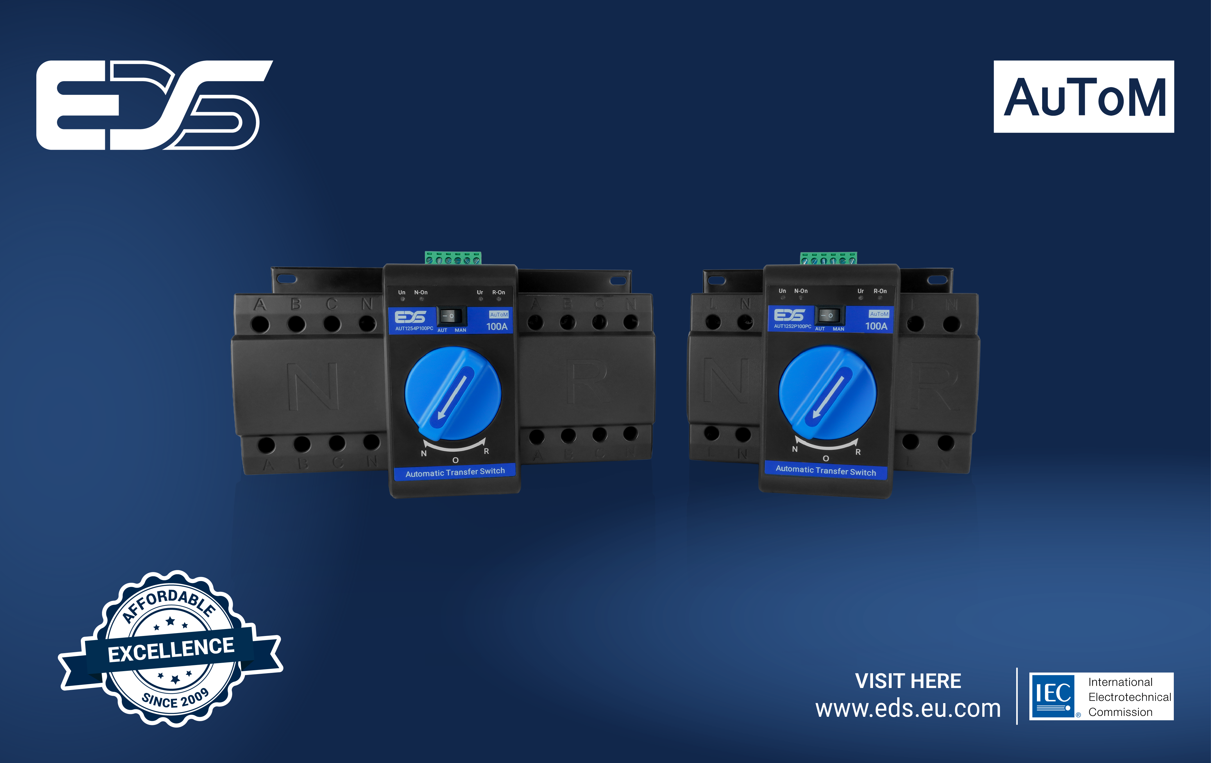 Introducing Automatic Transfer Switches AuToM Series