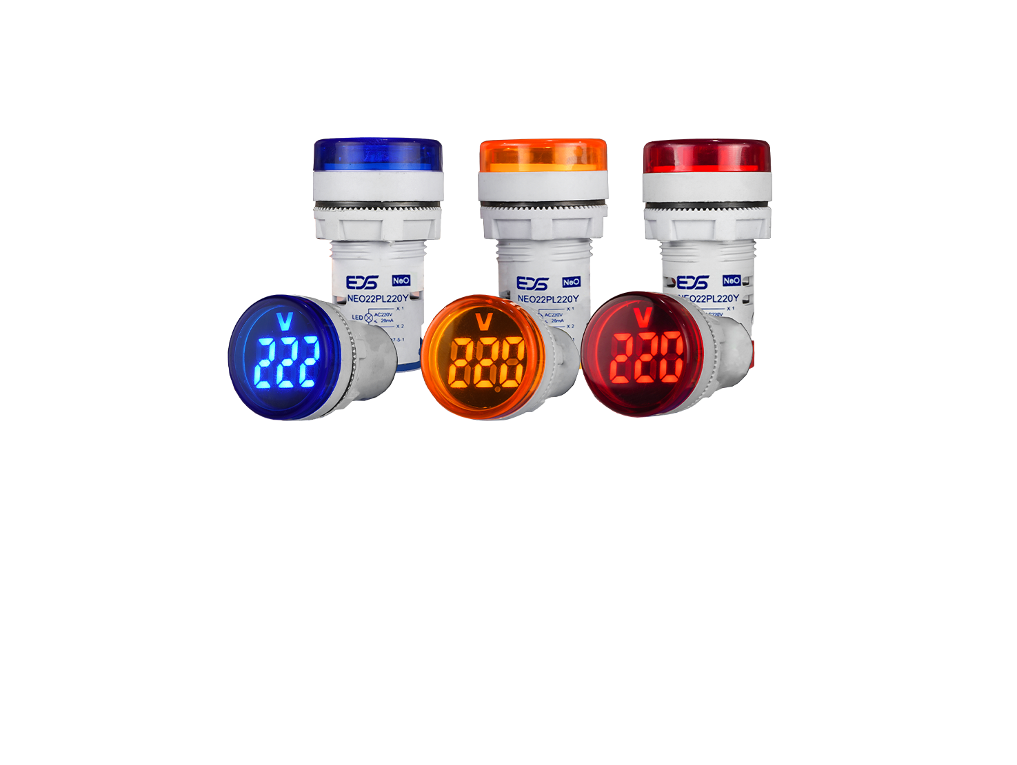 Voltmeter Pilot Light NeO